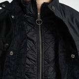 Giacca uomo in cotone cerato Ogston nero MWX0700 BK11 BARBOUR 