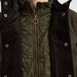 Giubbotto uomo cerato Ogston verde MWX0700 OL51 BARBOUR 