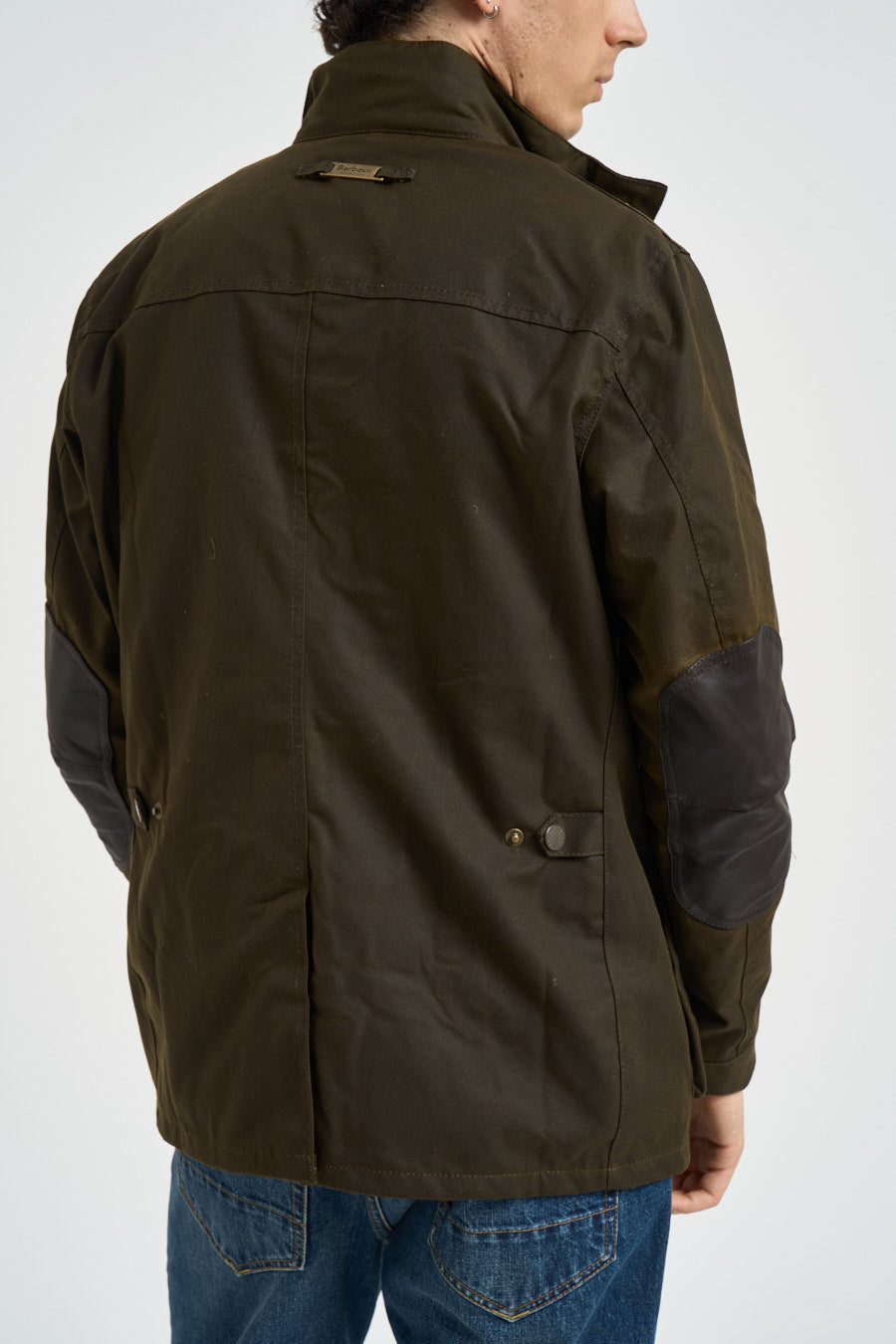 Giubbotto uomo cerato Ogston verde MWX0700 OL51 BARBOUR 
