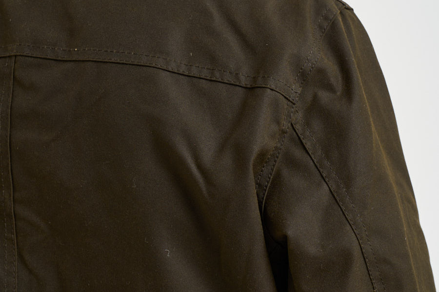 Giubbotto uomo cerato Ogston verde MWX0700 OL51 BARBOUR 