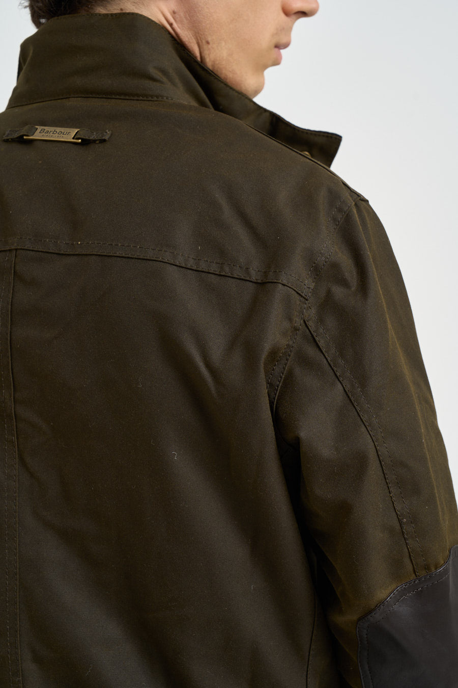 Giubbotto uomo cerato Ogston verde MWX0700 OL51 BARBOUR 