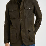 Giubbotto uomo cerato Ogston verde MWX0700 OL51 BARBOUR 