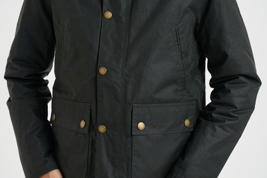 Giacca uomo Reelin cerata verde MWX1106 SG51 BARBOUR 