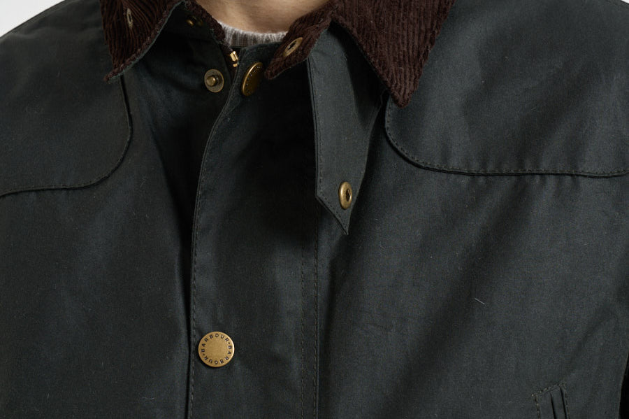 Giacca uomo Reelin cerata verde MWX1106 SG51 BARBOUR 