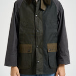 Giacca uomo in cotone cerato verde MWX2500 SG51 BARBOUR 
