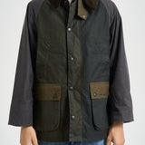 Giacca uomo in cotone cerato verde MWX2500 SG51 BARBOUR 