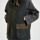 Giacca uomo in cotone cerato verde MWX2500 SG51 BARBOUR 