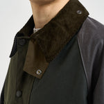 Giacca uomo in cotone cerato verde MWX2500 SG51 BARBOUR 