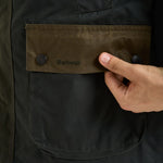Giacca uomo in cotone cerato verde MWX2500 SG51 BARBOUR 