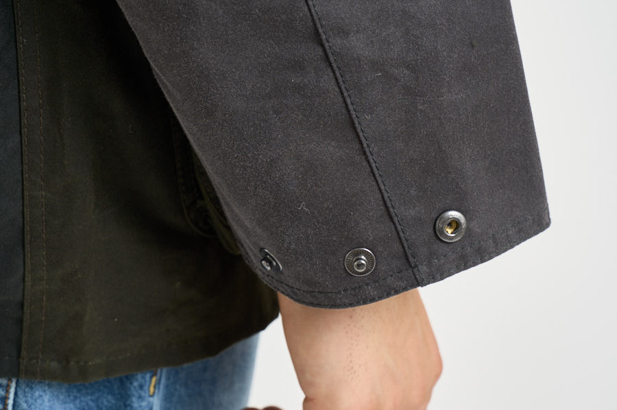 Giacca uomo in cotone cerato verde MWX2500 SG51 BARBOUR 