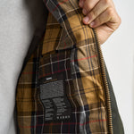 Giacca uomo in cotone cerato verde MWX2500 SG51 BARBOUR 