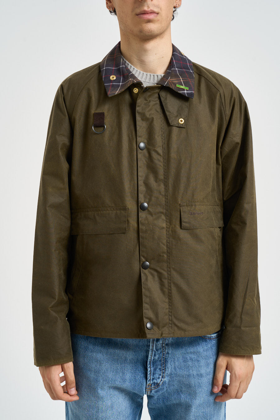 Giacca uomo Spey Icons cerato verde MWX2584 SN91 BARBOUR 