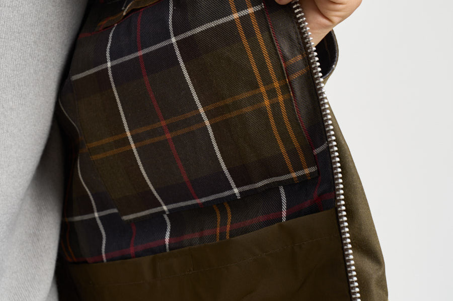 Giacca uomo Spey Icons cerato verde MWX2584 SN91 BARBOUR 