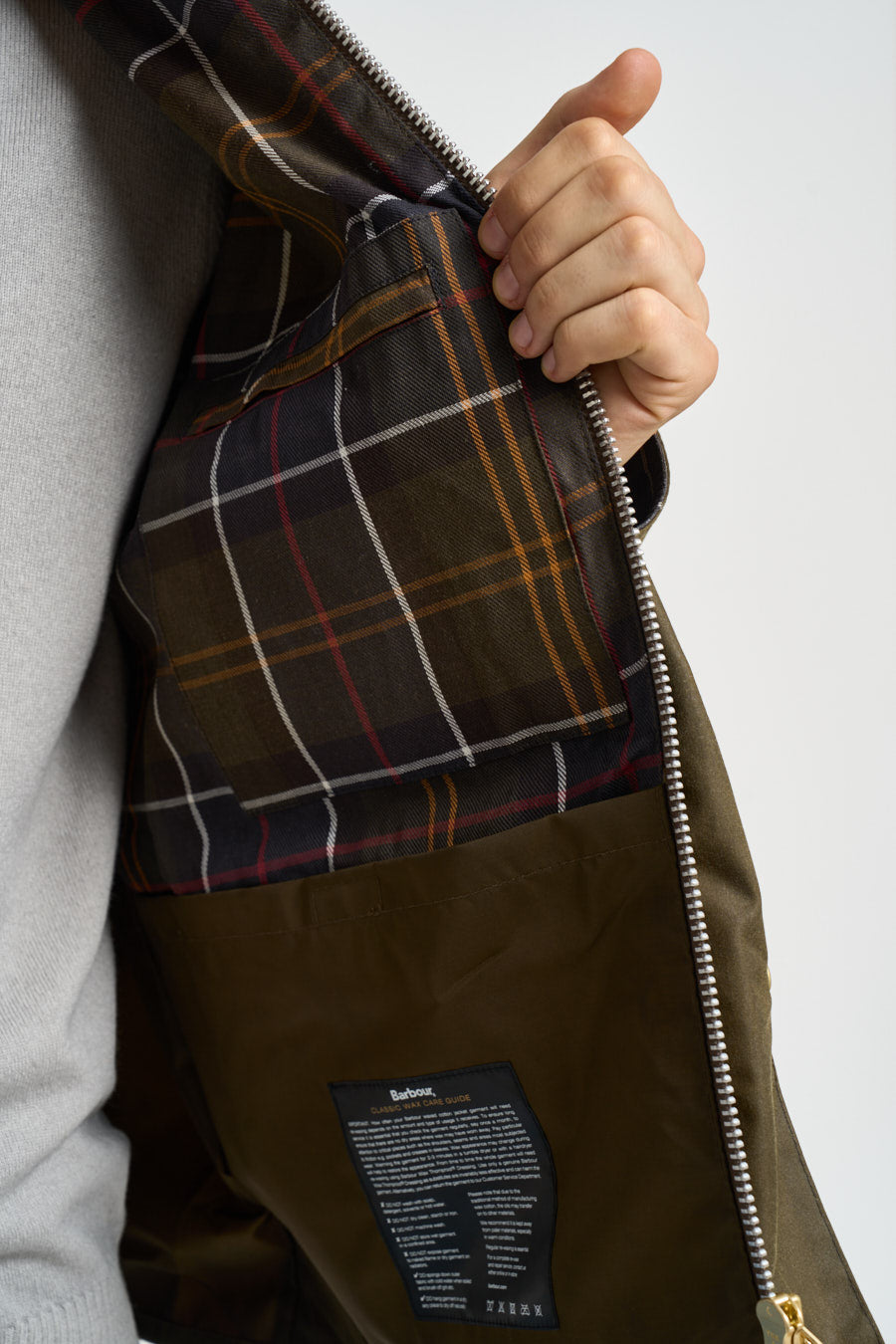 Giacca uomo Spey Icons cerato verde MWX2584 SN91 BARBOUR 