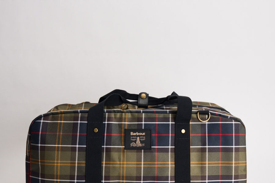 Borsone uomo da viaggio tartan UBA0531 OL91 BARBOUR 