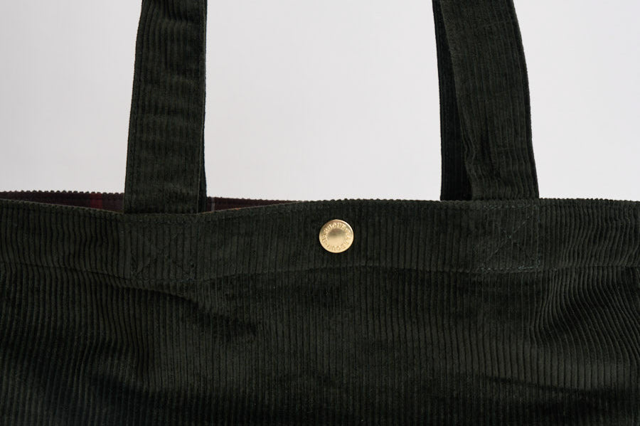 Borsa donna shopper velluto verde UBA0779 SG91 BARBOUR 