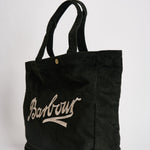 Borsa donna shopper velluto verde UBA0779 SG91 BARBOUR 