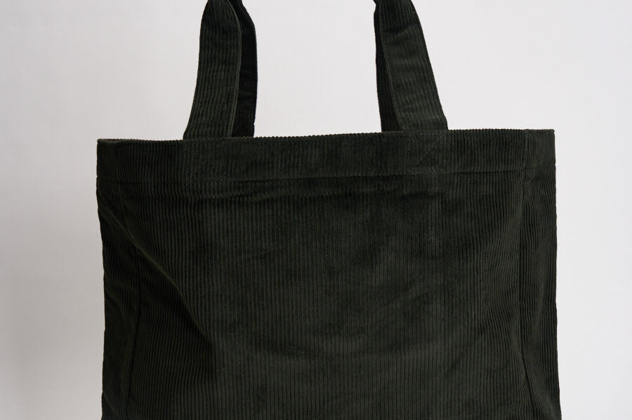 Borsa donna shopper velluto verde UBA0779 SG91 BARBOUR 