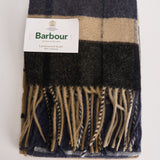 Sciarpa uomo tartan beige, grigia e blu USC0322 TN39 BARBOUR 