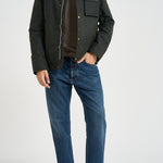 Giubbotto uomo cerato verde scuro MWX1853 SG91 BARBOUR INTERNATIONAL 
