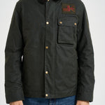 Giubbotto uomo cerato verde scuro MWX1853 SG91 BARBOUR INTERNATIONAL 