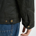Giubbotto uomo cerato verde scuro MWX1853 SG91 BARBOUR INTERNATIONAL 