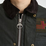 Giubbotto uomo cerato verde scuro MWX1853 SG91 BARBOUR INTERNATIONAL 