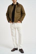 Giubbotto uomo cerato verde oliva MWX1853 SN32 BARBOUR INTERNATIONAL 