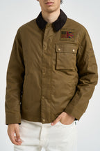 Giubbotto uomo cerato verde oliva MWX1853 SN32 BARBOUR INTERNATIONAL 