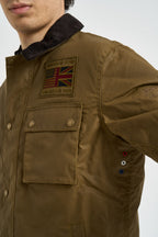 Giubbotto uomo cerato verde oliva MWX1853 SN32 BARBOUR INTERNATIONAL 