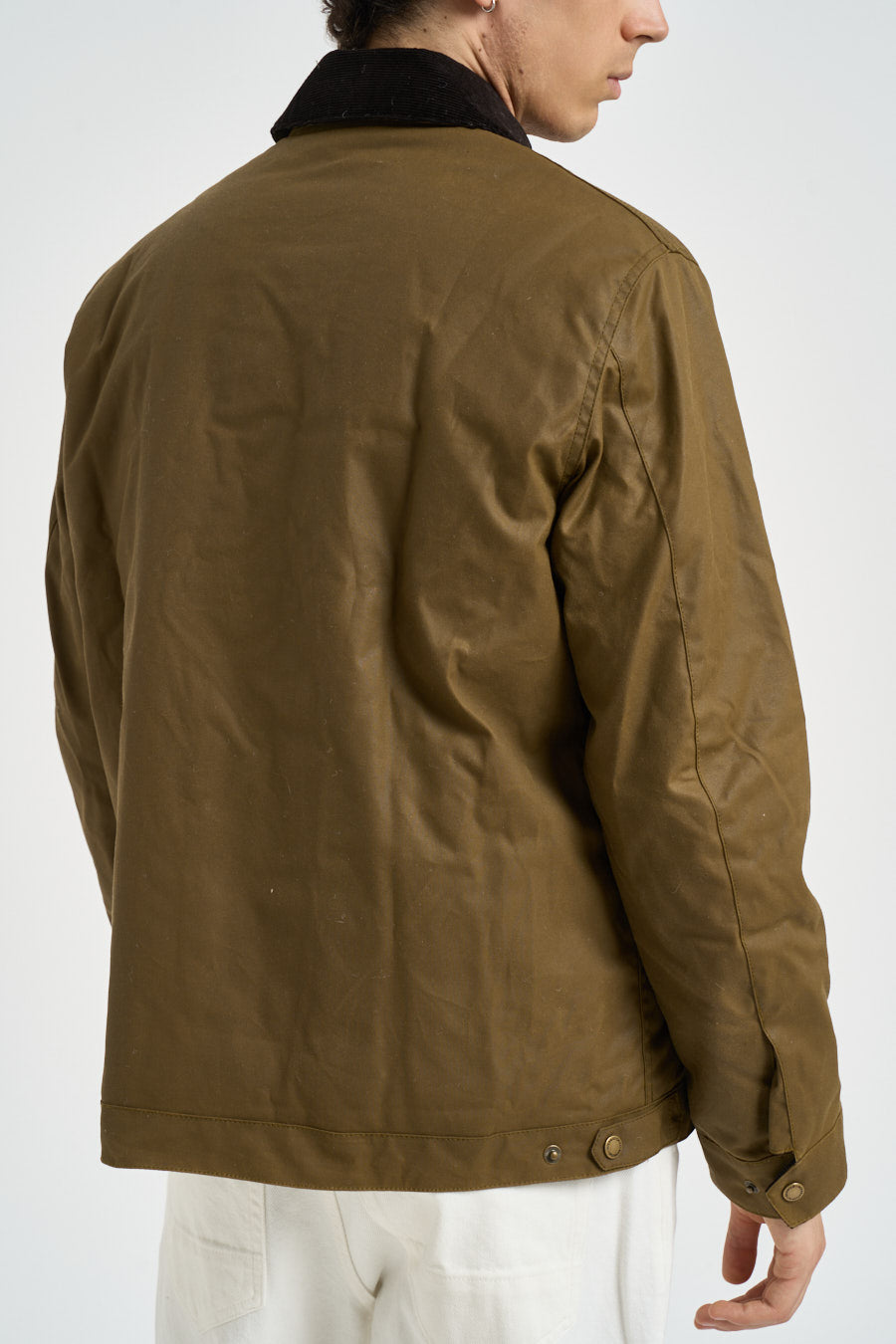 Giubbotto uomo cerato verde oliva MWX1853 SN32 BARBOUR INTERNATIONAL 