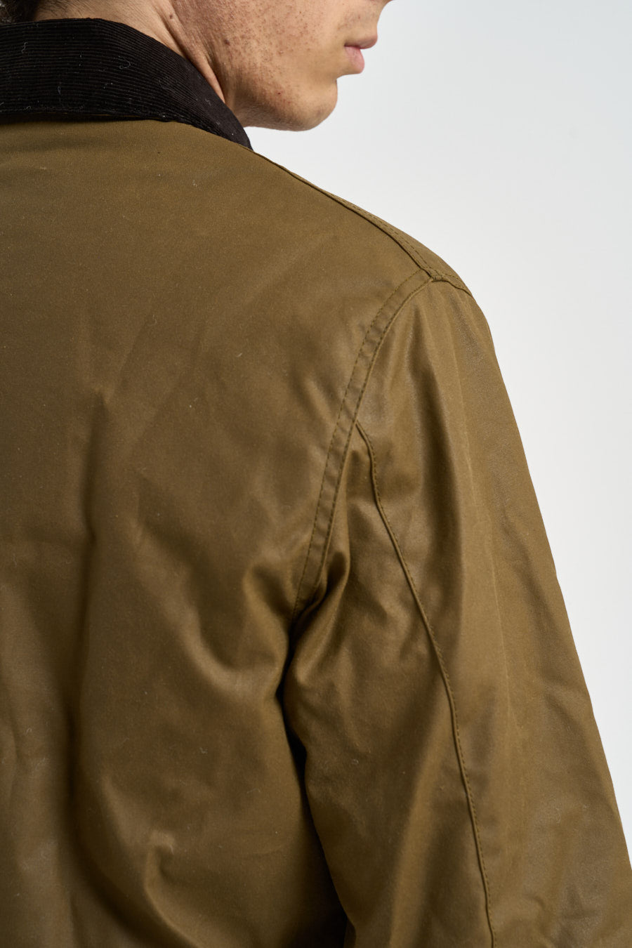 Giubbotto uomo cerato verde oliva MWX1853 SN32 BARBOUR INTERNATIONAL 