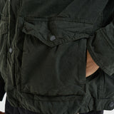 Giacca uomo Drifter in cotone cerato verde MWX2600 SG51 BARBOUR INTERNATIONAL 