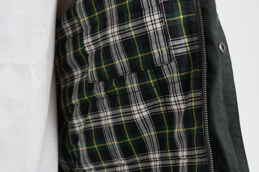 Giacca uomo Drifter in cotone cerato verde MWX2600 SG51 BARBOUR INTERNATIONAL 