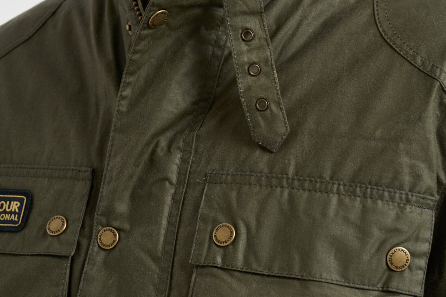 Giacca uomo Merton verde MWX2601 OL54 BARBOUR INTERNATIONAL 