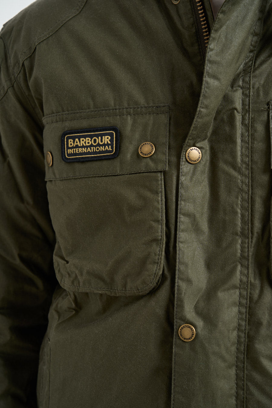 Giacca uomo Merton verde MWX2601 OL54 BARBOUR INTERNATIONAL 