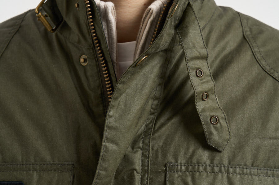 Giacca uomo Merton verde MWX2601 OL54 BARBOUR INTERNATIONAL 
