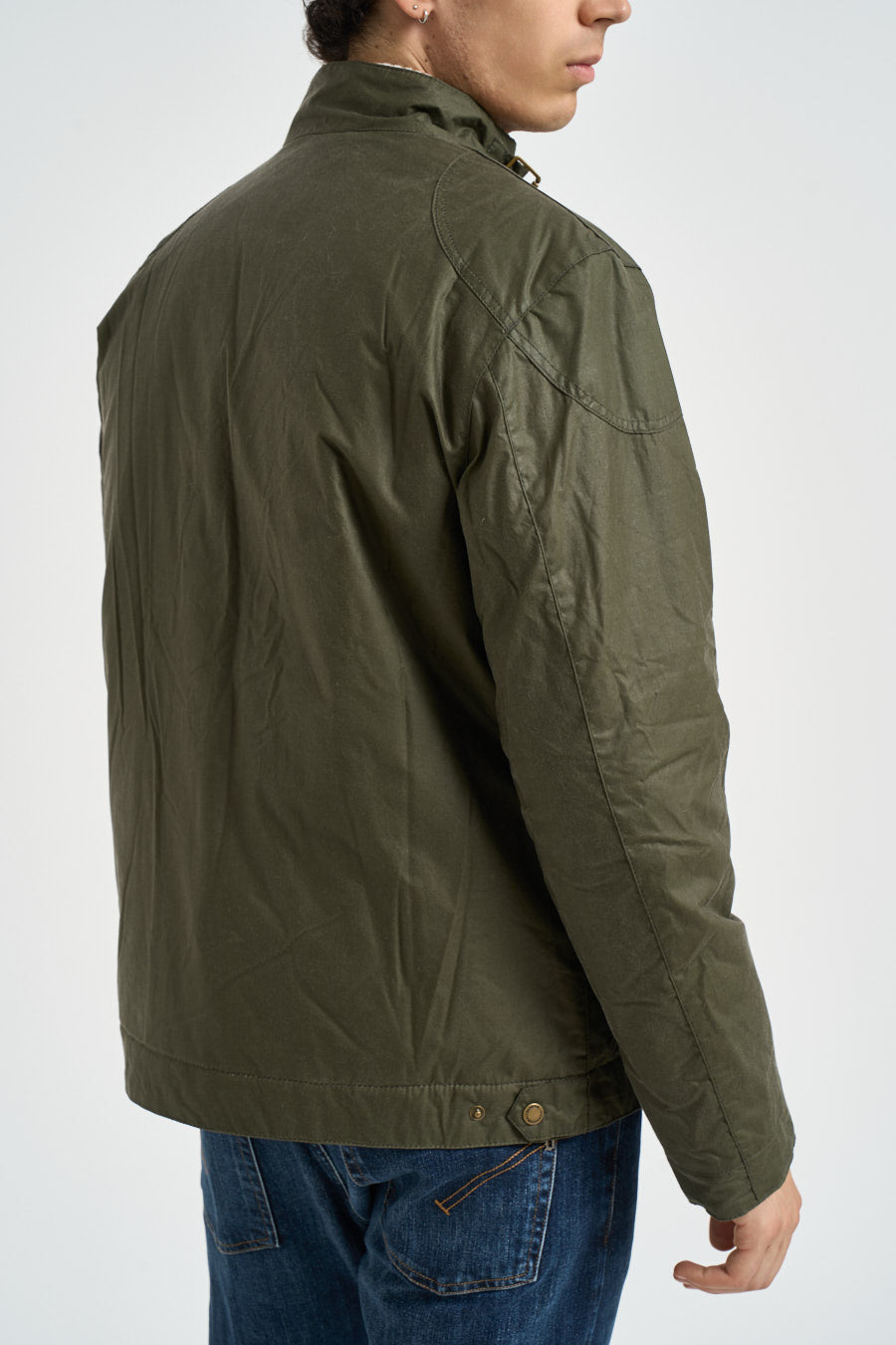 Giacca uomo Merton verde MWX2601 OL54 BARBOUR INTERNATIONAL 