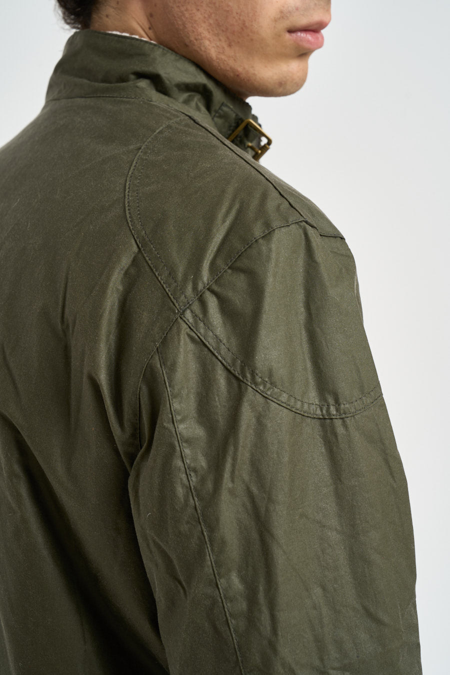 Giacca uomo Merton verde MWX2601 OL54 BARBOUR INTERNATIONAL 
