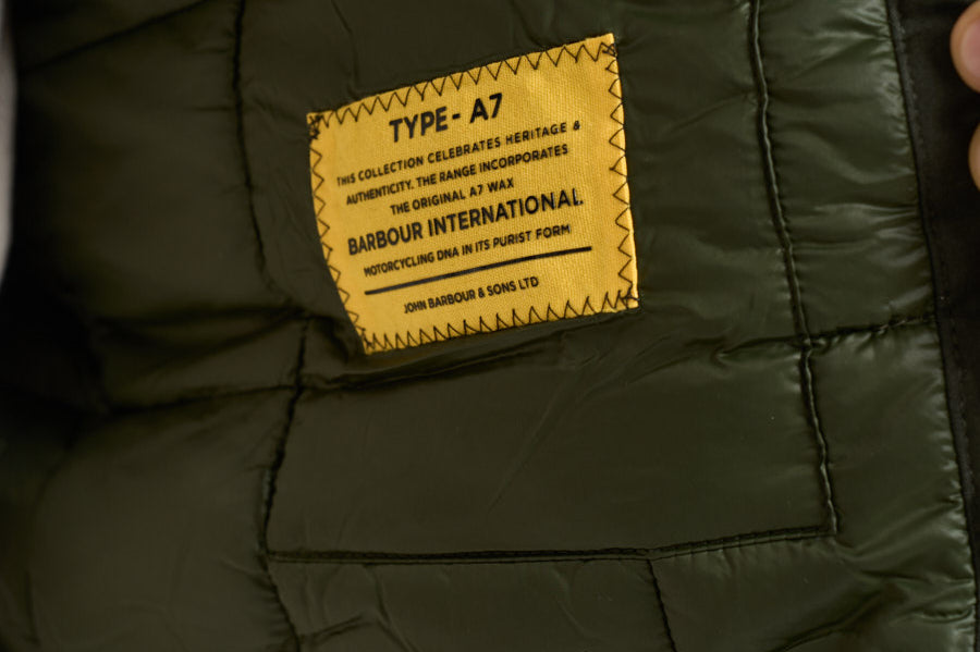 Giacca uomo Merton verde MWX2601 OL54 BARBOUR INTERNATIONAL 
