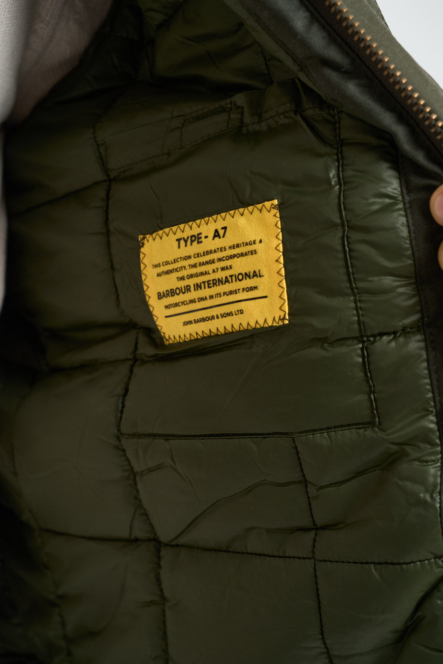 Giacca uomo Merton verde MWX2601 OL54 BARBOUR INTERNATIONAL 