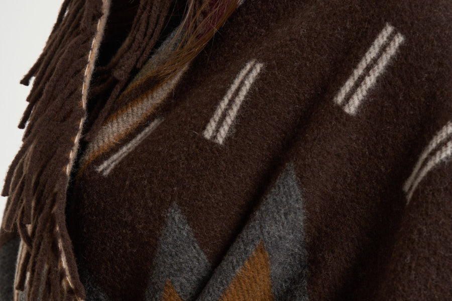 Cappa donna fantasia navaho multicolor S1250 2800286 BAZAR DELUXE 