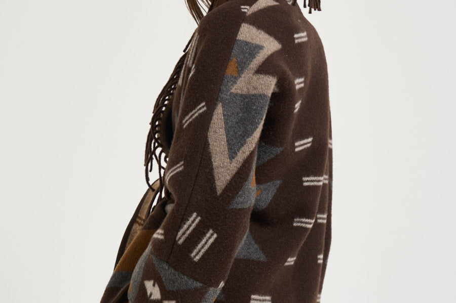 Cappa donna fantasia navaho multicolor S1250 2800286 BAZAR DELUXE 