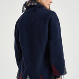 Cappa donna fantasia navaho blu navy S1250 2800288 BAZAR DELUXE 