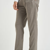 Pantalone uomo sartoriale tortora BARBER VB8996DESERT BERWICH 