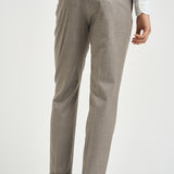 Pantalone uomo sartoriale tortora BARBER VB8996DESERT BERWICH 