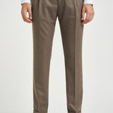Pantalone uomo sartoriale beige BARBER VB8996DK BEIGE BERWICH 