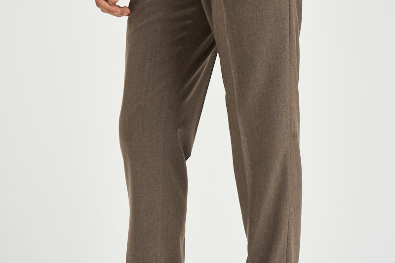 Pantalone uomo sartoriale beige BARBER VB8996DK BEIGE BERWICH 