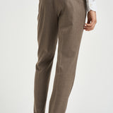 Pantalone uomo sartoriale beige BARBER VB8996DK BEIGE BERWICH 