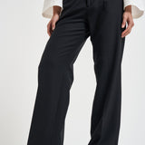 Pantaloni donna a palazzo neri PATRIZIA BE1330XBLACK BERWICH 